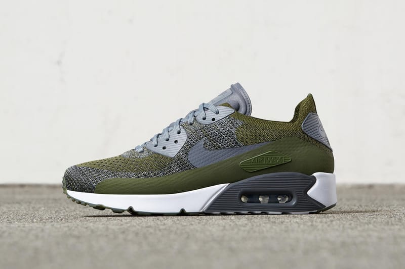 Air max 9 hot sale flyknit olive