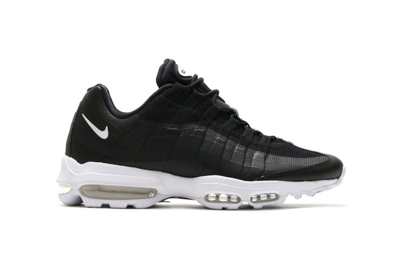 Nike air max 95 ultra essential black and blue sale