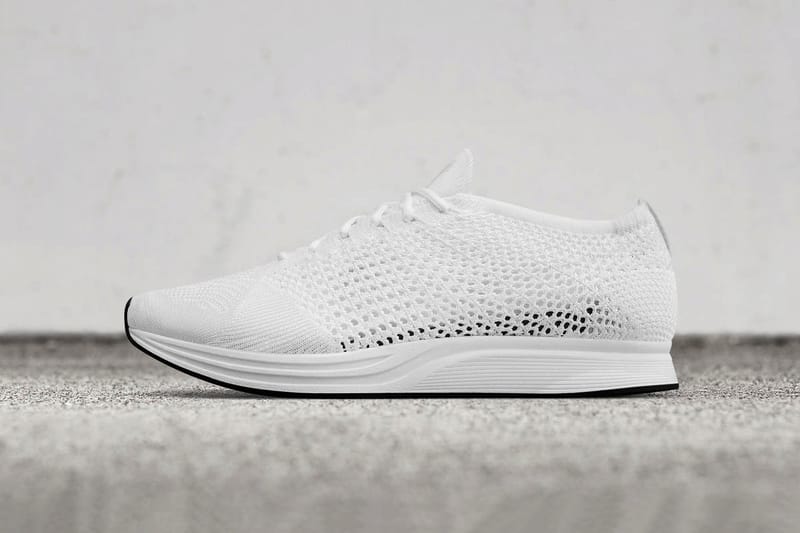 Flyknit racer white online