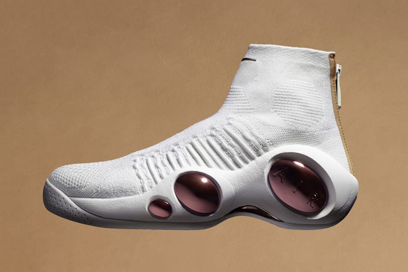 Nike flight bonafide sales white rose gold