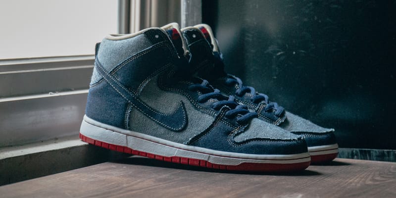 Nike sb dunk reese forbes denim on sale