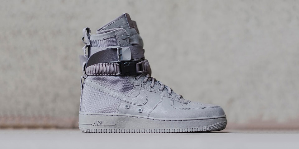 nike sf af1 grey