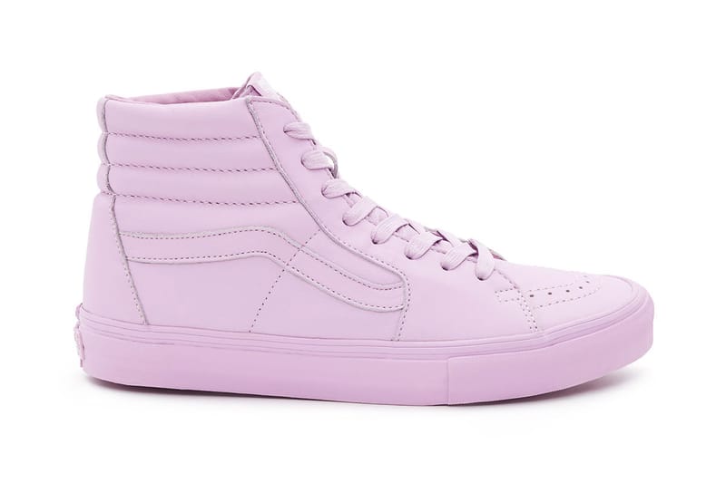 Pink high top outlet vans journeys