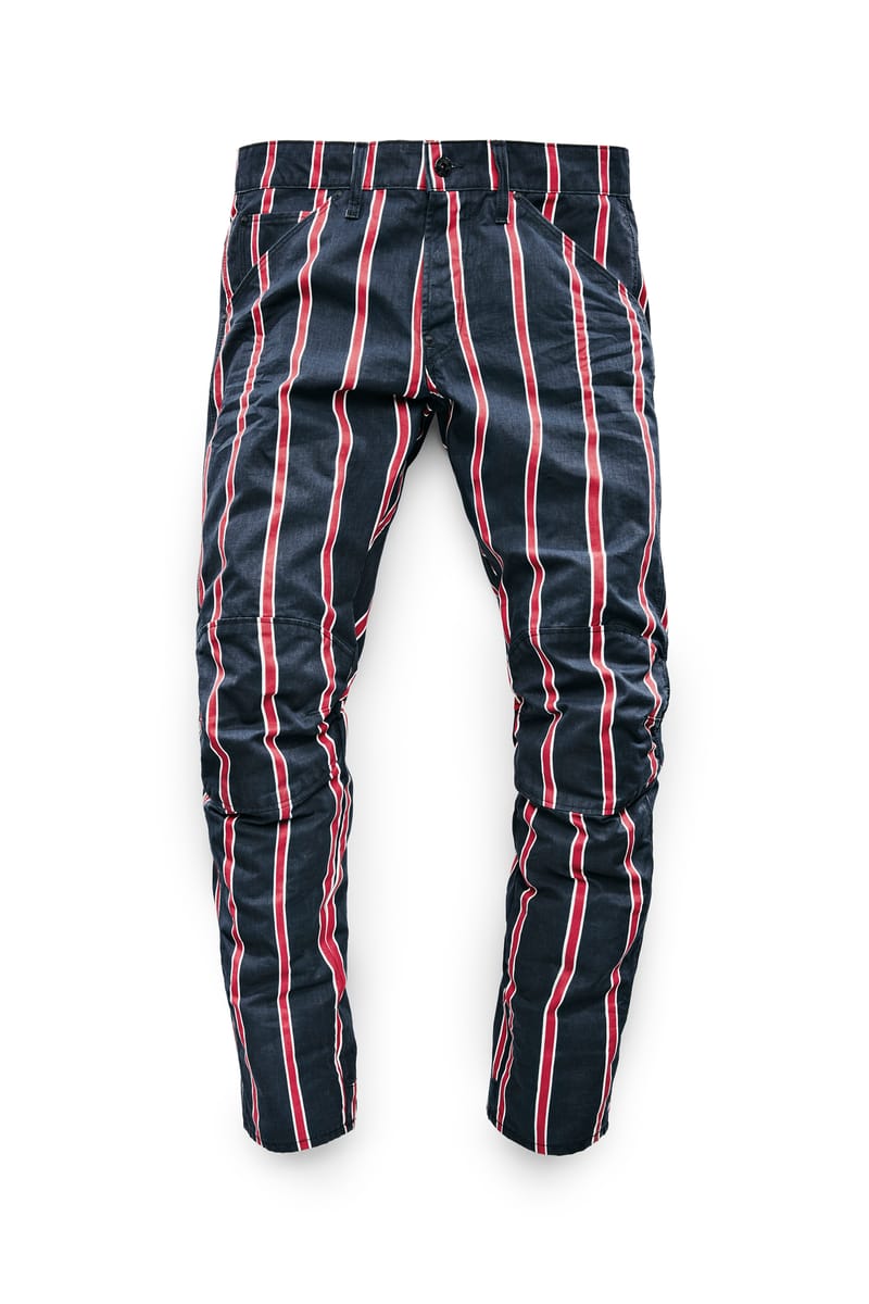 G star deals striped pants