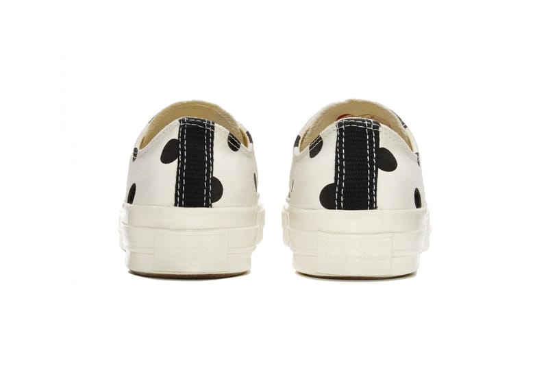 Comme des garcons on sale play polka dot converse