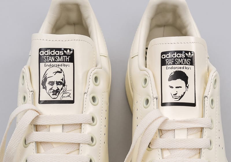 Adidas stan smith store raf simons cream