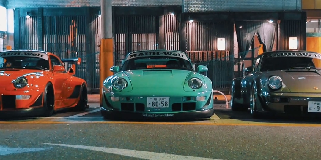 Посмотрите, как широкофюзеляжные Porsche RAUH-Welt BEGRIFF покоряют улицы Токио