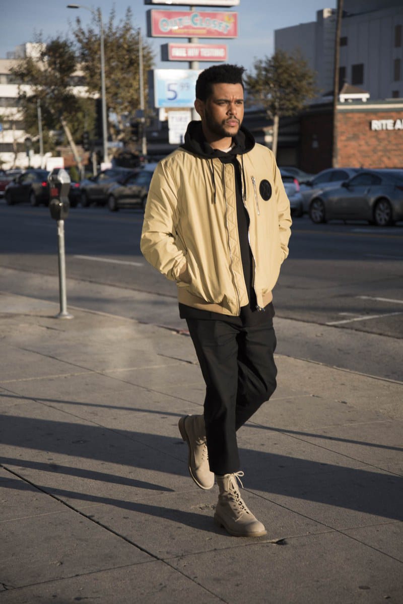 The Weeknd H M Collection and Editorial Hypebeast