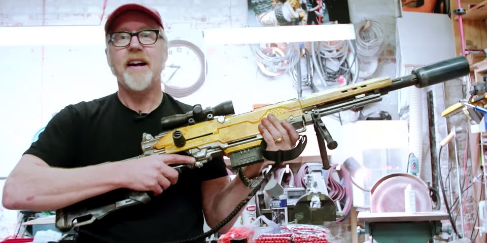 Adam Savage Builds Nerf Rifle Gun | HYPEBEAST