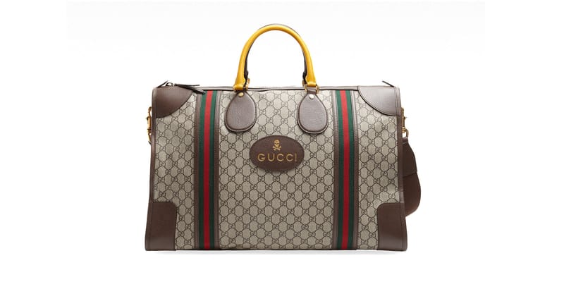 Gucci soft gg hot sale supreme duffle bag