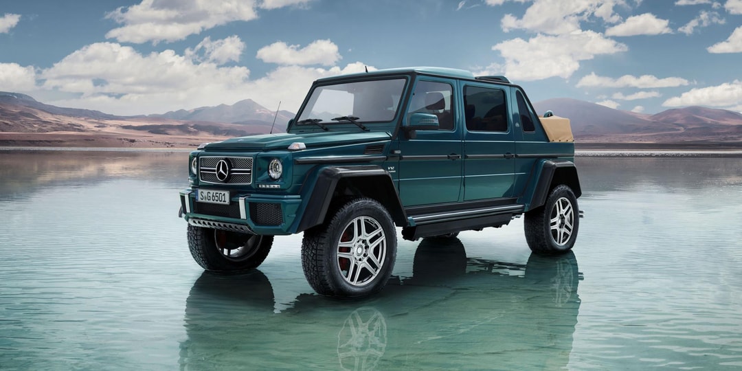 Взгляните на Mercedes-Maybach G650 Landaulet.