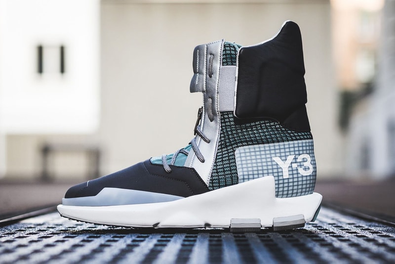 Y-3 Noci High Black/Silver/White | Hypebeast