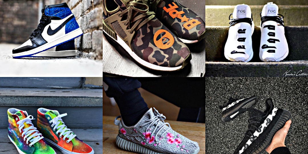 10 Custom Sneakers Instagram | Hypebeast