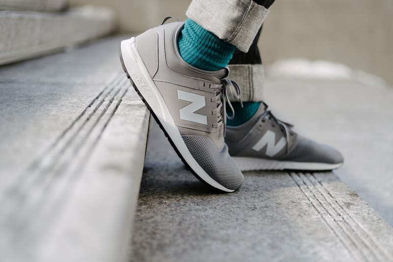 New balance 247 grey on clearance feet