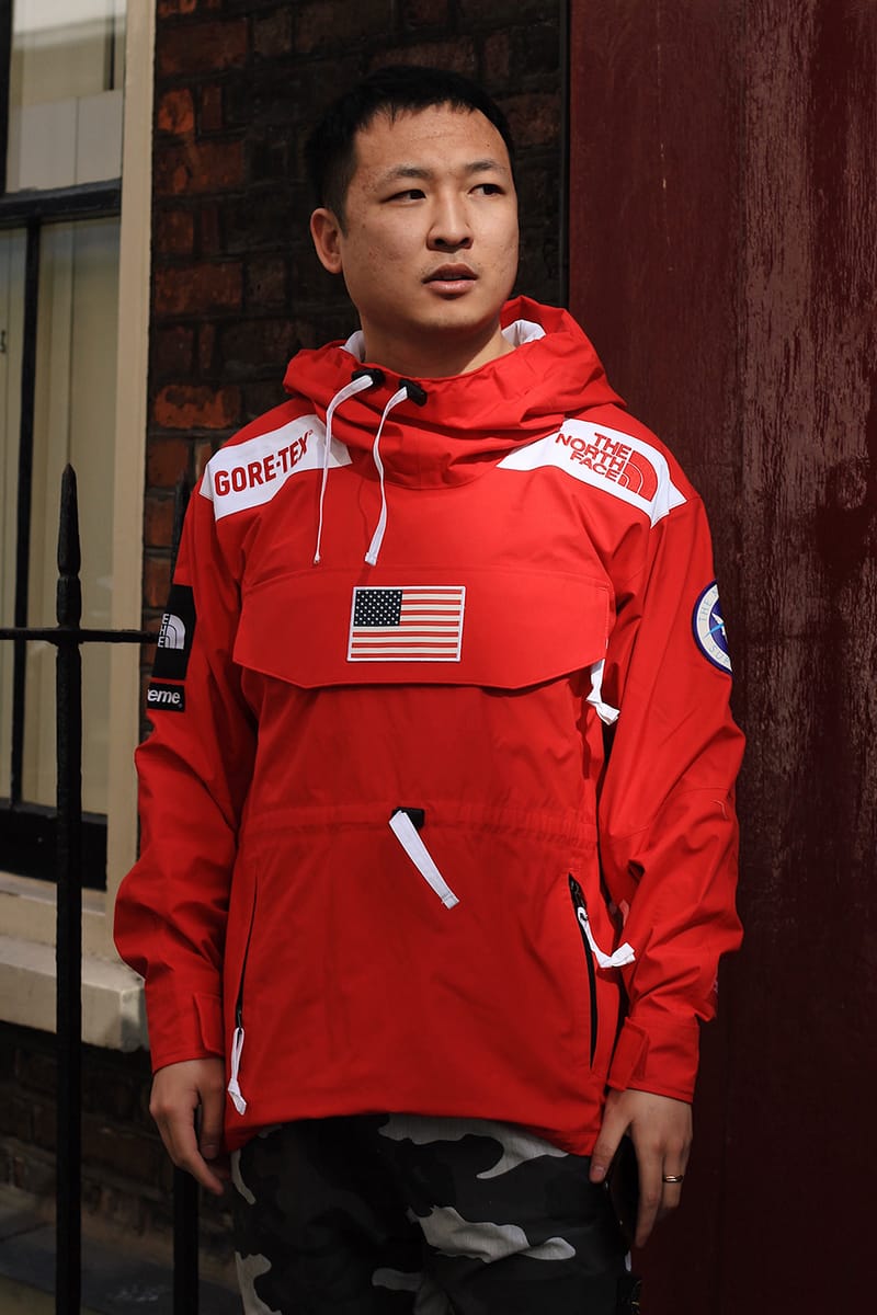 North face deals supreme anorak