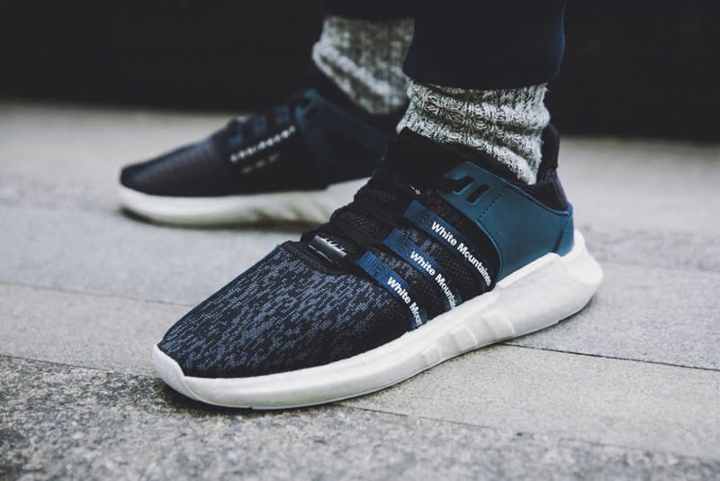 Adidas white shop mountaineering eqt