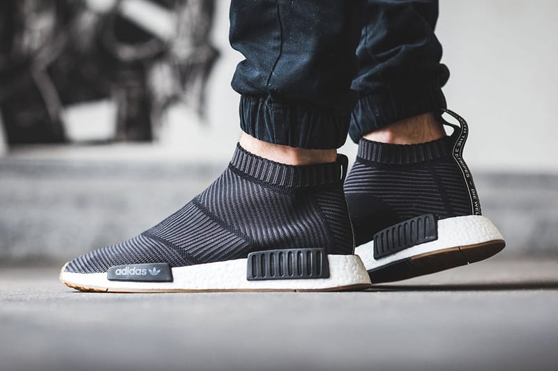 Adidas nmd cs1 nere e bianche store e oro