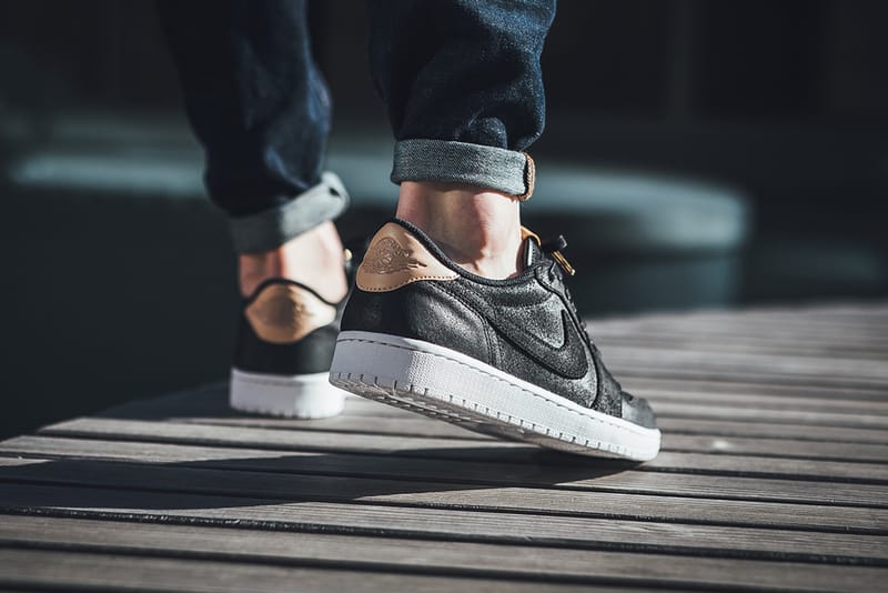 Jordan 1 clearance low black vachetta