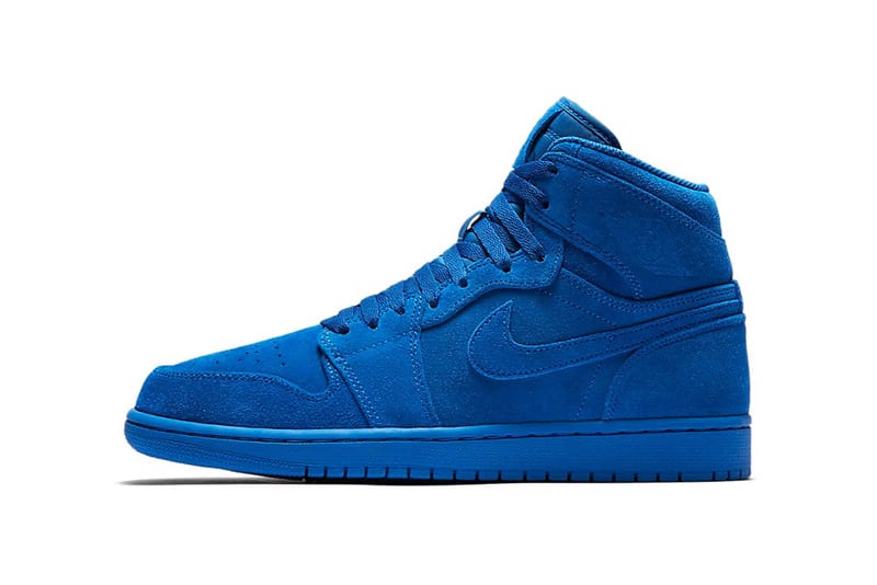 Air Jordan 1 Suede Pack in Blue Red Hypebeast