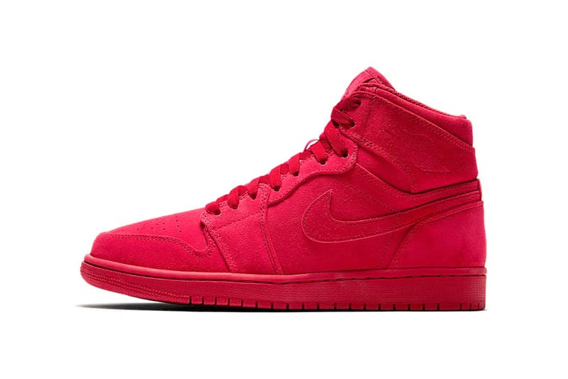 All red on sale jordan ones