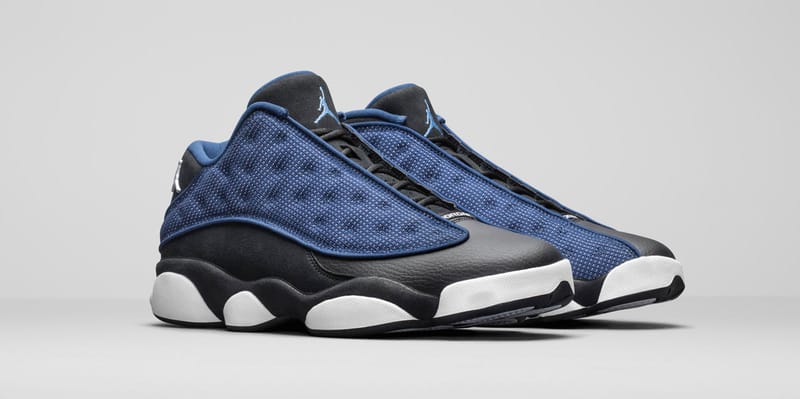 Navy blue jordan 13 best sale