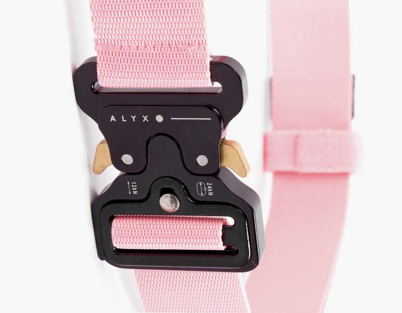 ALYX Releases Pastel Pink Rollercoaster Belt Hypebeast