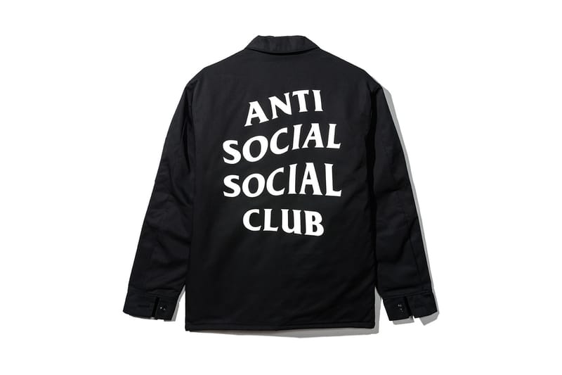 Anti social social club hotsell coach jacket