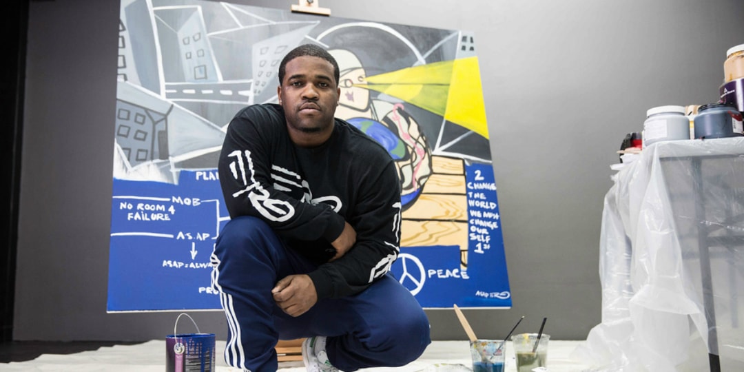 AAP Ferg Paints AAP Yams Mural for Charity Hypebeast