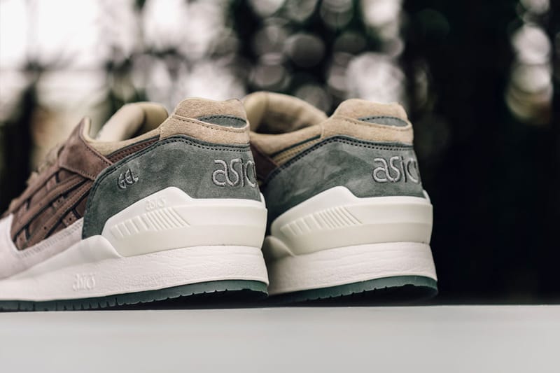 Asics gel sale respector taupe grey