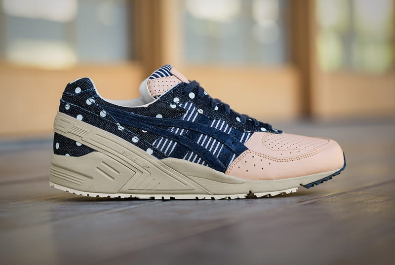 ASICS Gel Sight Japanese Denim Closer Look Hypebeast