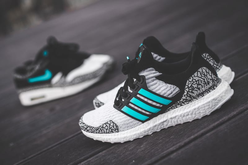 Adidas ultra hotsell boost grey custom