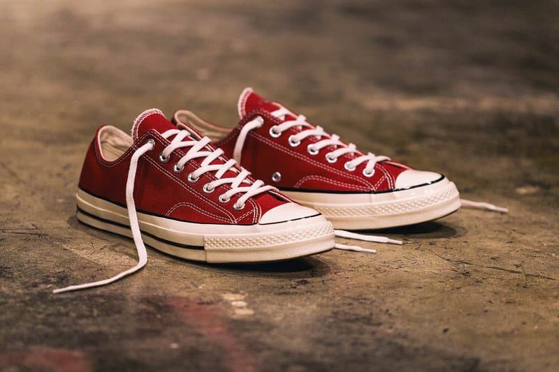 Converse 70s best sale low red