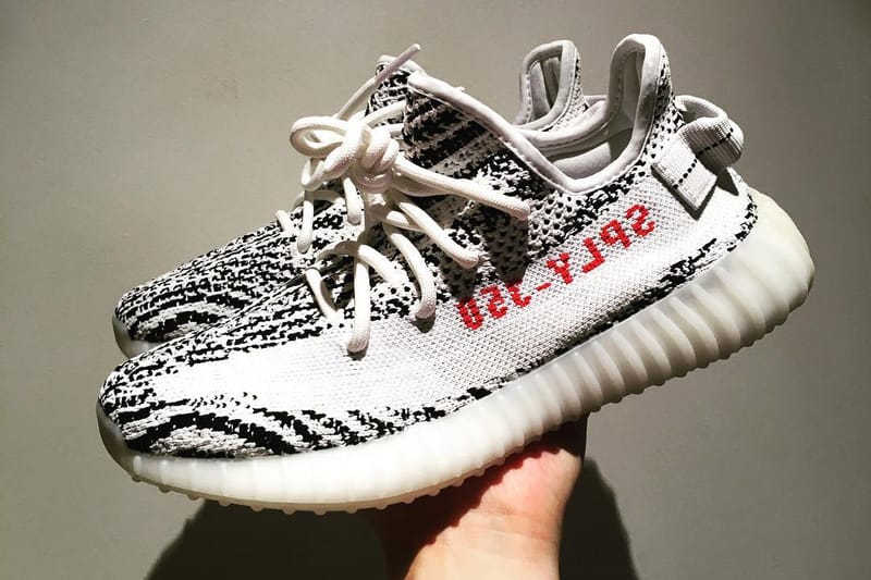 Yeezy boost hot sale zebra 2018