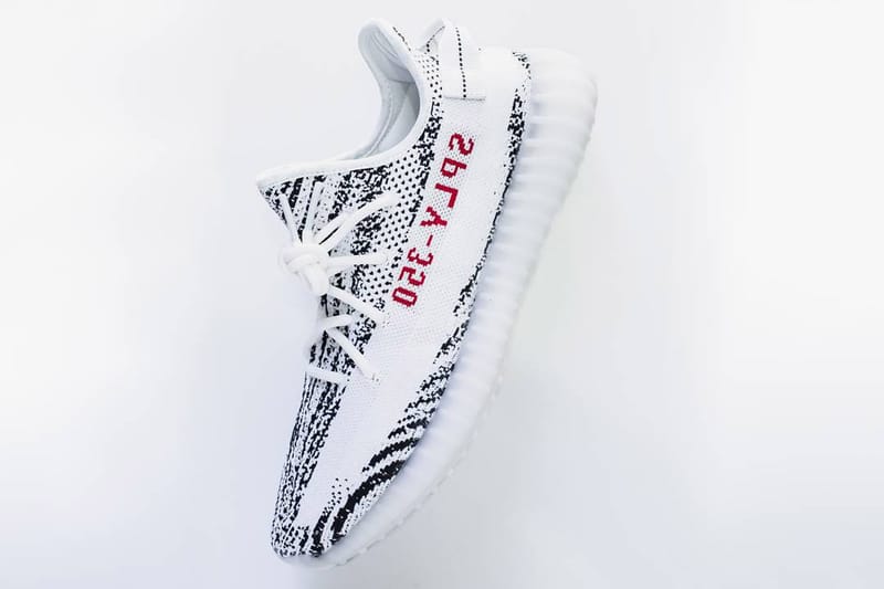 Yeezy best sale zebra hypebeast