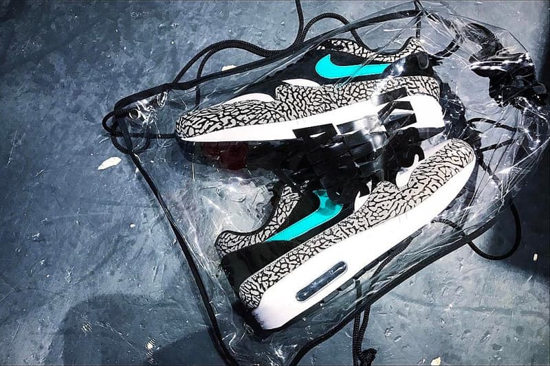 air max 1 atmos elephant on feet