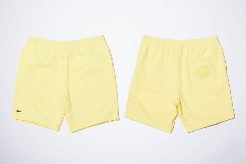 Supreme on sale lacoste shorts