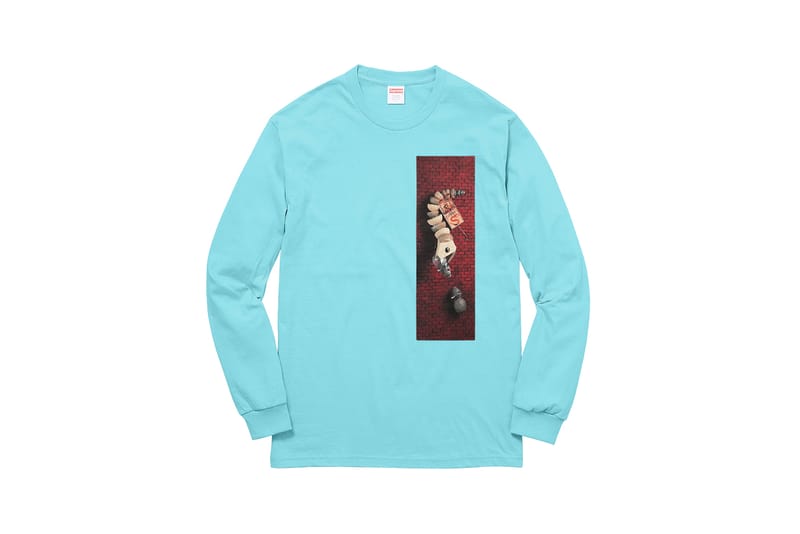 Supreme mike hill snake trap long sleeve tee hot sale black