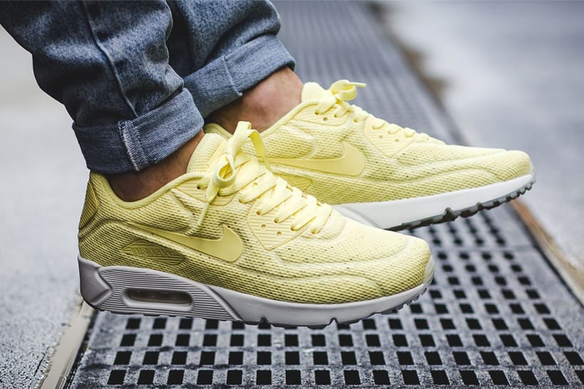 Nike Air Max 90 Ultra Breeze Yellow and Olive | HYPEBEAST