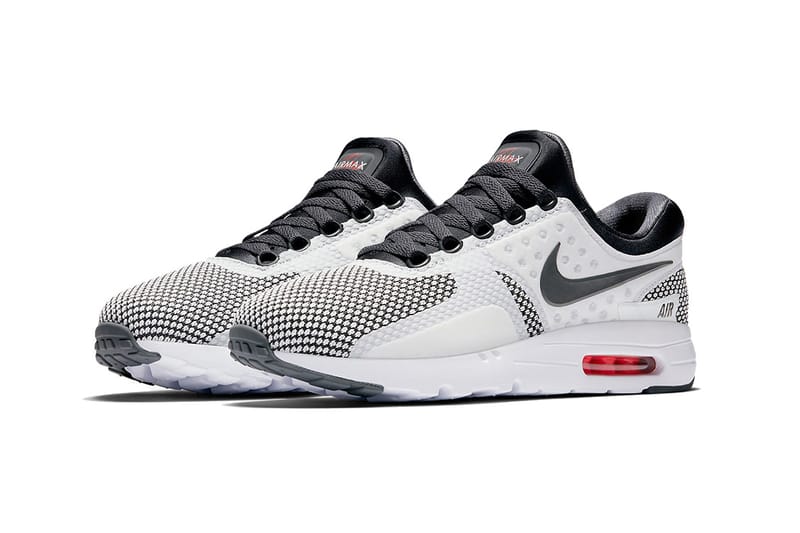 Air max zero hot sale black and white