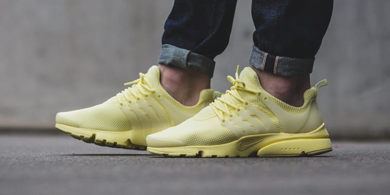 Nike air clearance presto neon yellow