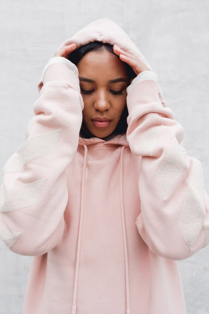 Pink deals kith hoodie