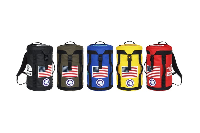 american flag north face backpack