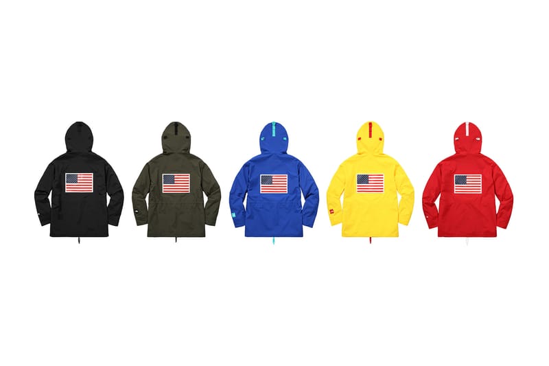 Supreme north hot sale face flag