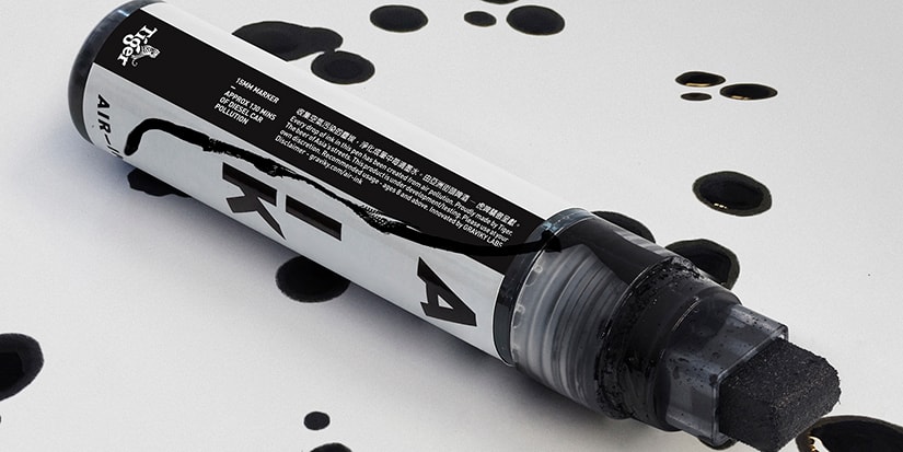 Tiger Beer превращает загрязнение окружающей среды в искусство с помощью инновационной технологии Air-Ink™