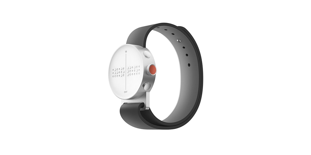 Dot Watch — умные часы со шрифтом Брайля, созданные для слабовидящих