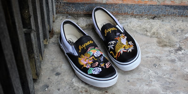 Vans slip on x rollicking sale