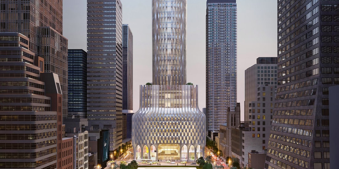 Первый взгляд на небоскреб Zaha Hadid Architects на Пятой авеню Нью-Йорка