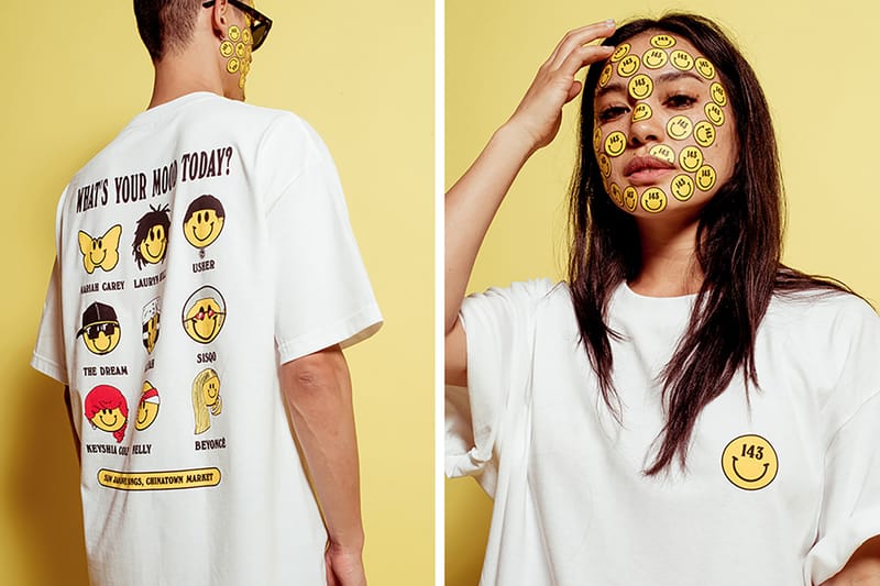 143 x Chinatown Market Whats Your Mood Today Tee | Hypebeast