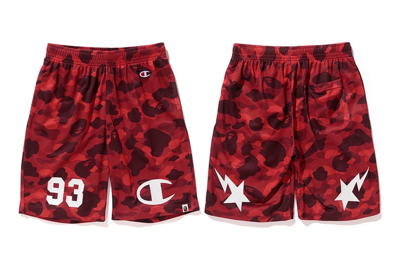 Champion cheap bape shorts