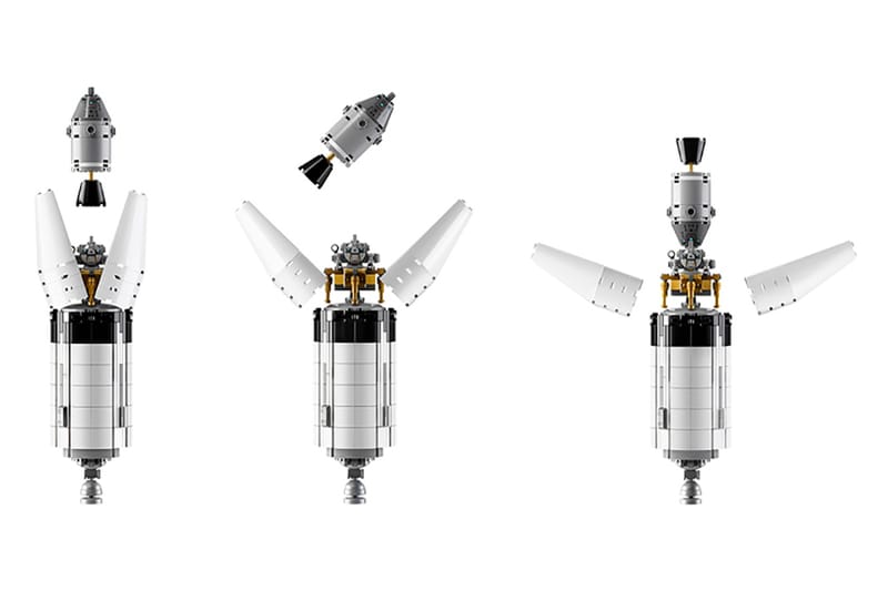 Saturn v lego online kit